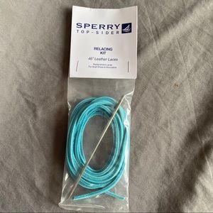 Turquoise Sperry Shoelaces